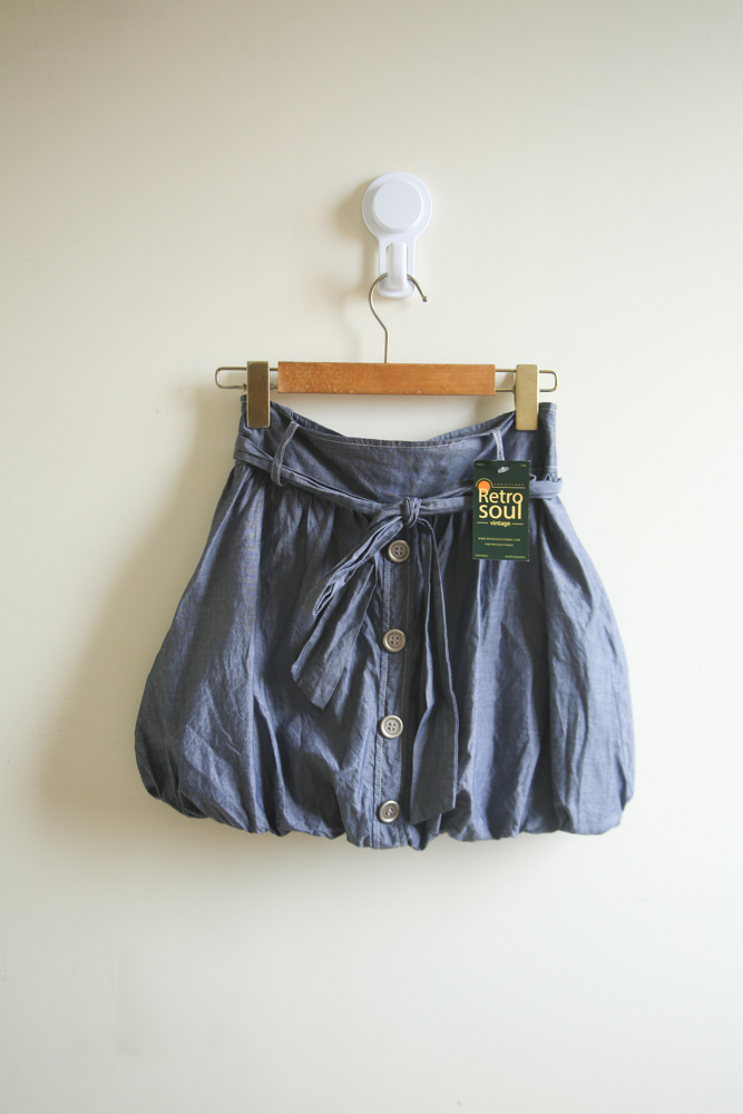 Falda globo jean – Talla M