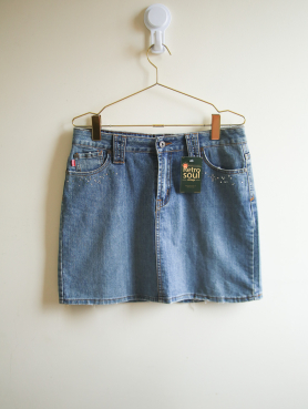 Falda denim brillos – Talla M