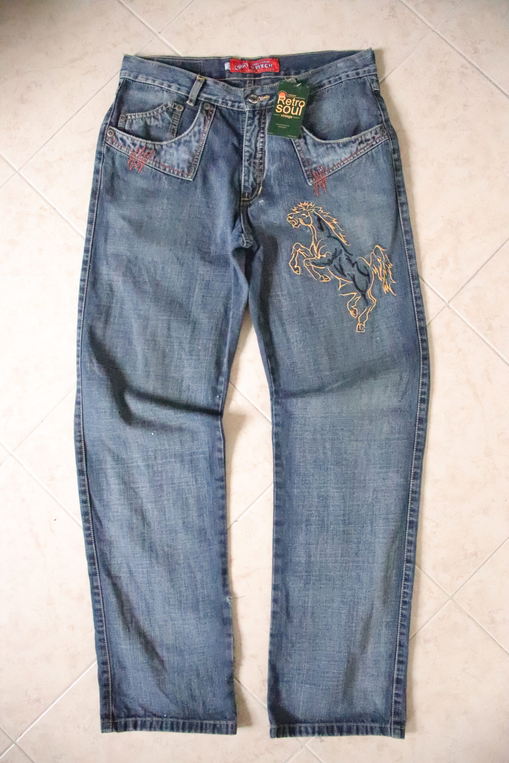Jean Bordado STITCH – Talla 32
