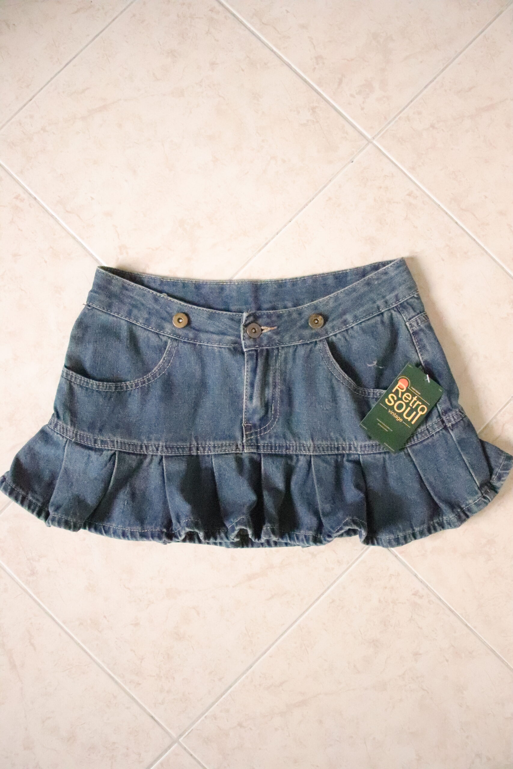 Minifalda Denim Boleros – Talla S