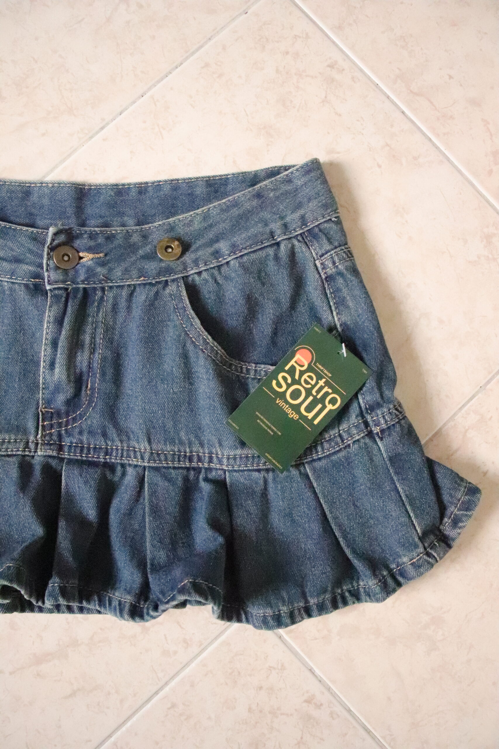 Minifalda Denim Boleros – Talla S