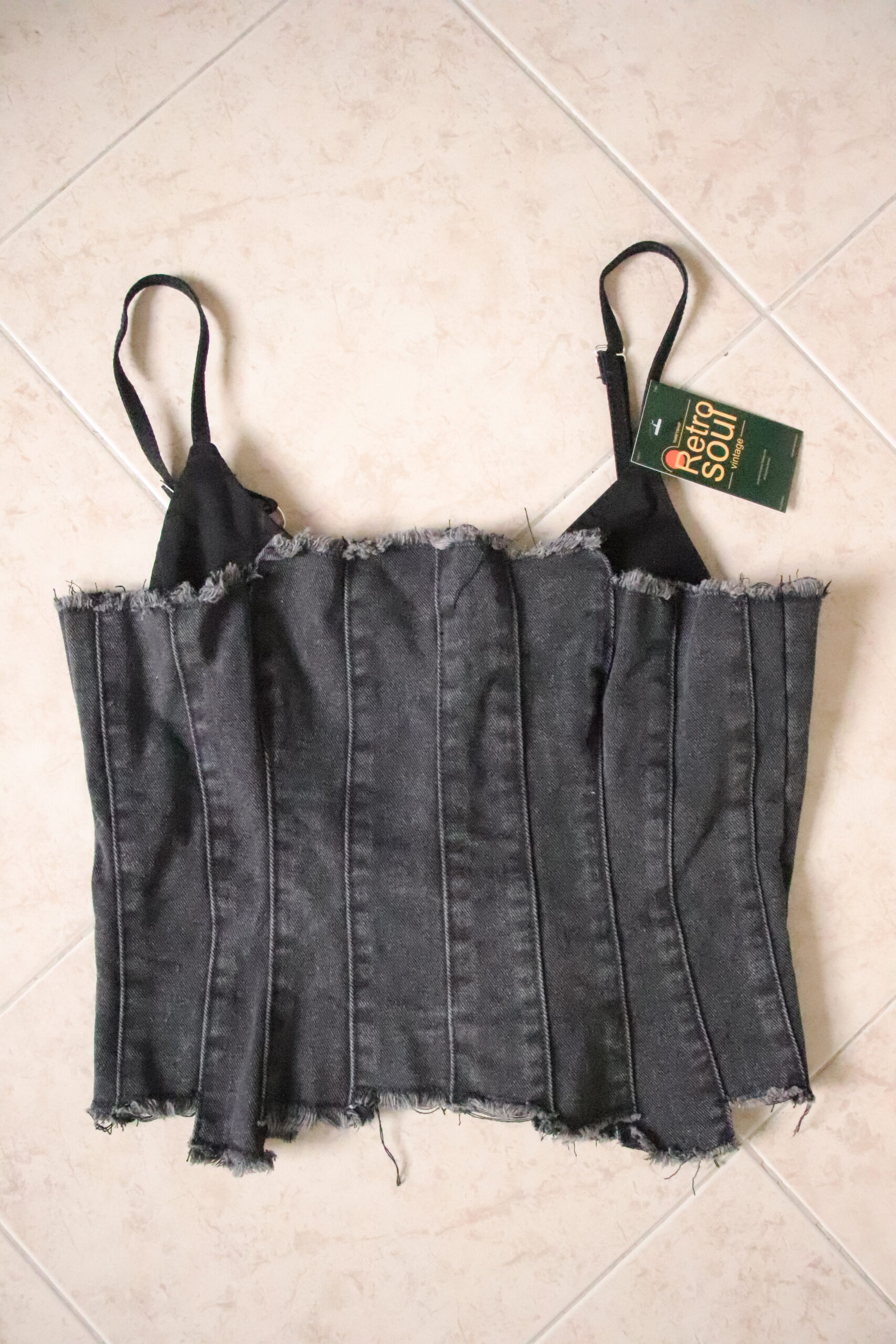 Corset Denim TENNIS -Talla S/M