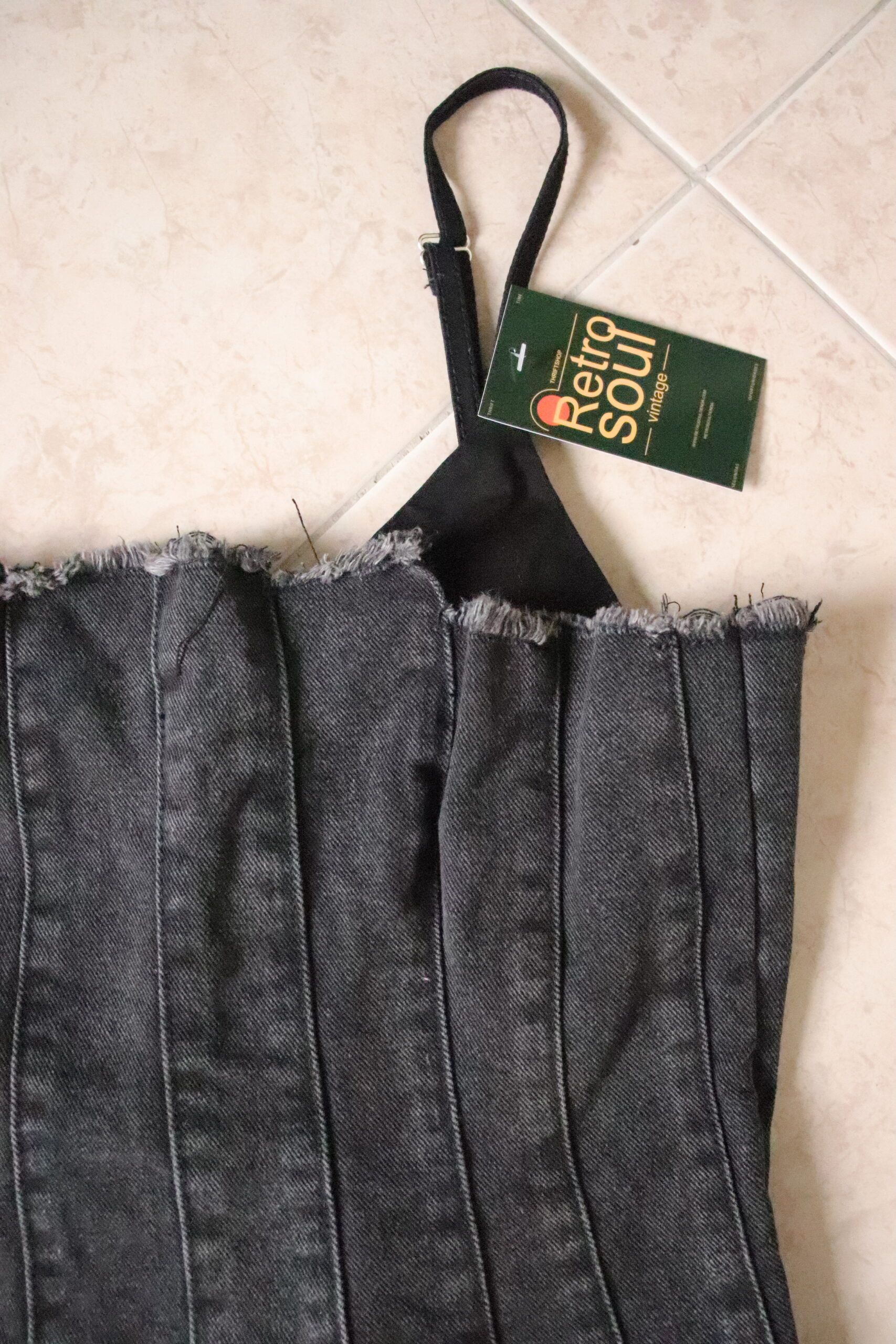 Corset Denim TENNIS -Talla S/M