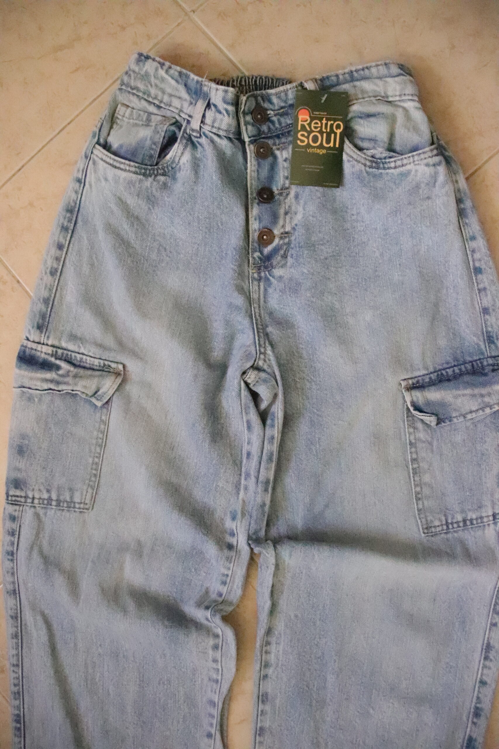 Cargojean clarito – Talla 8