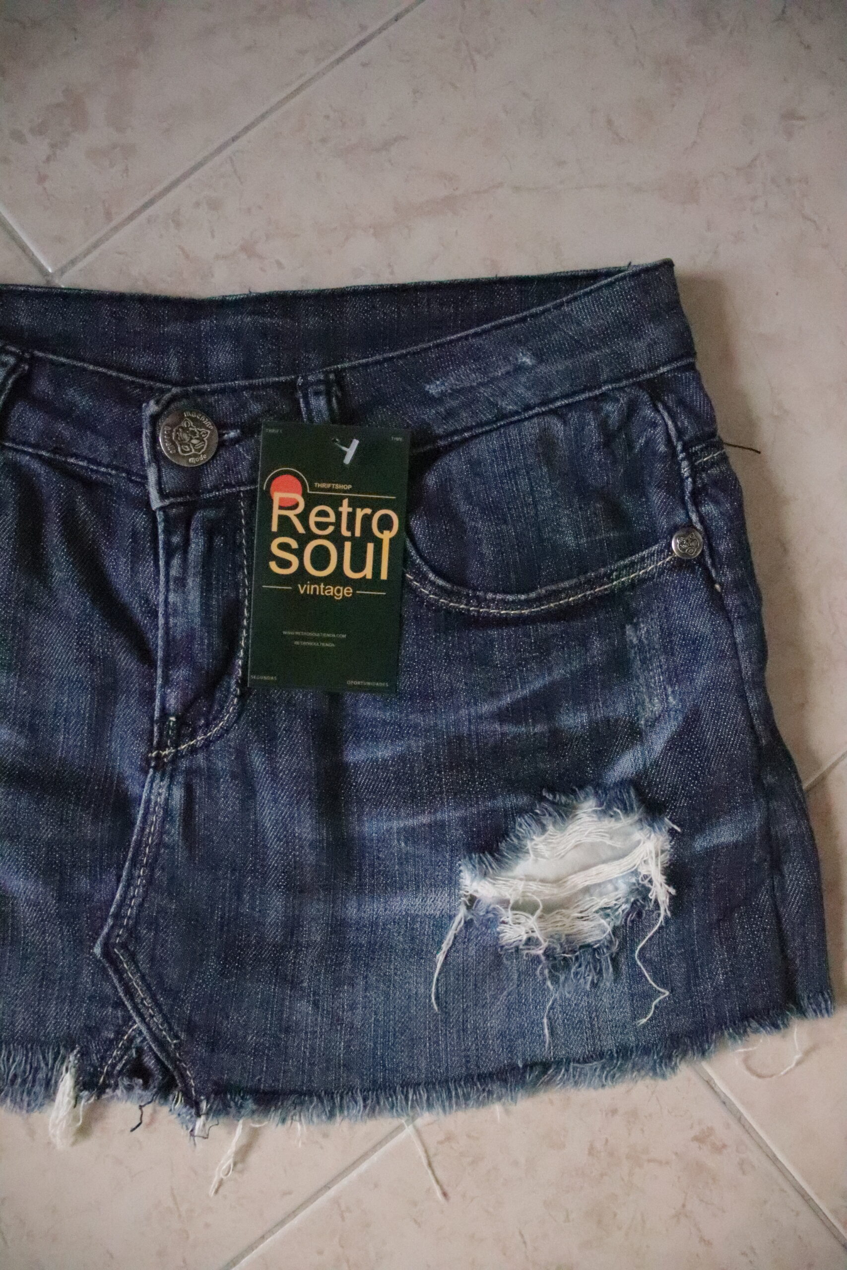 Minifalda MACHINE – Talla S