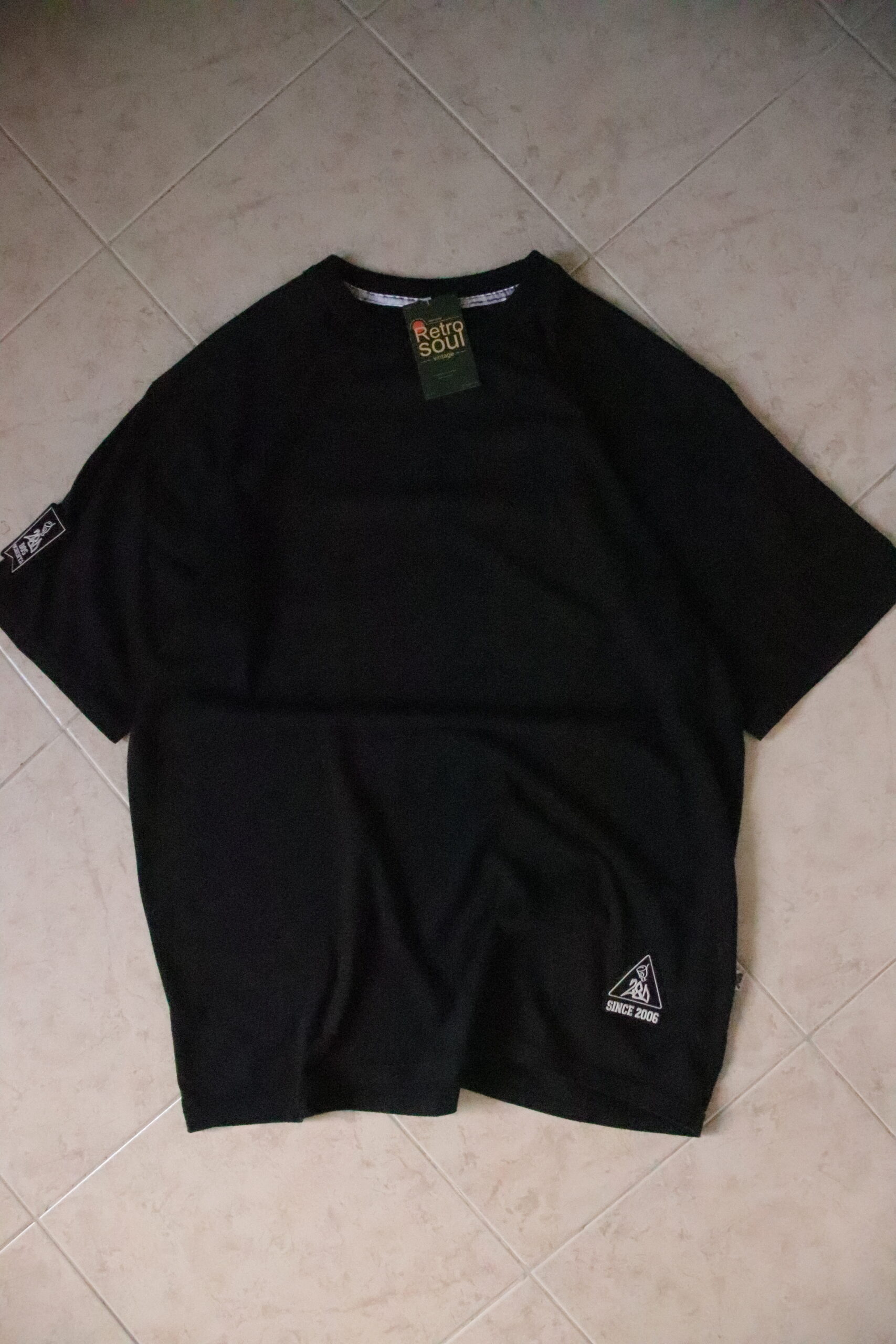 Camiseta Negra 280 – Talla XL