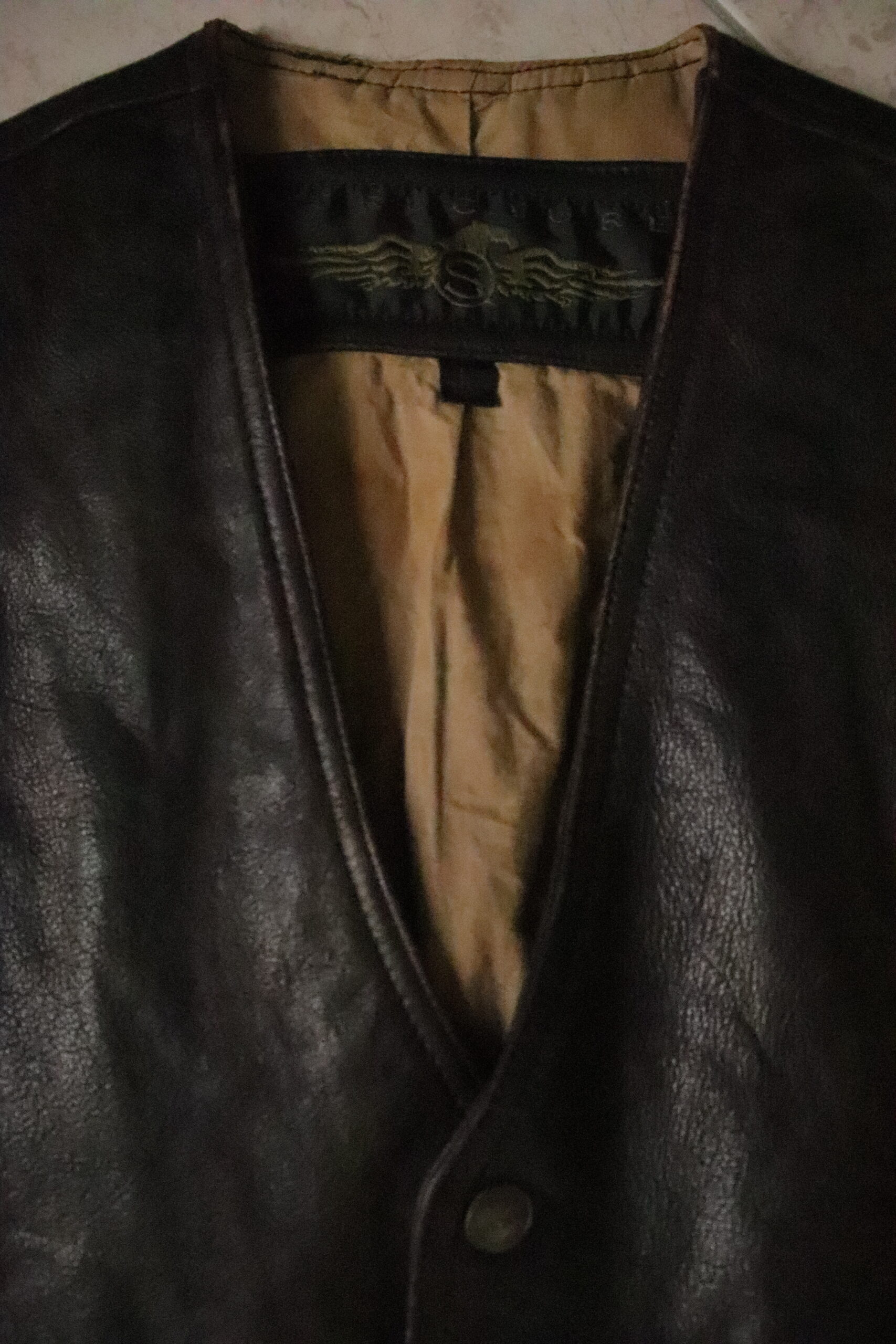 Chaleco Cuero STRUCTURE – Talla L