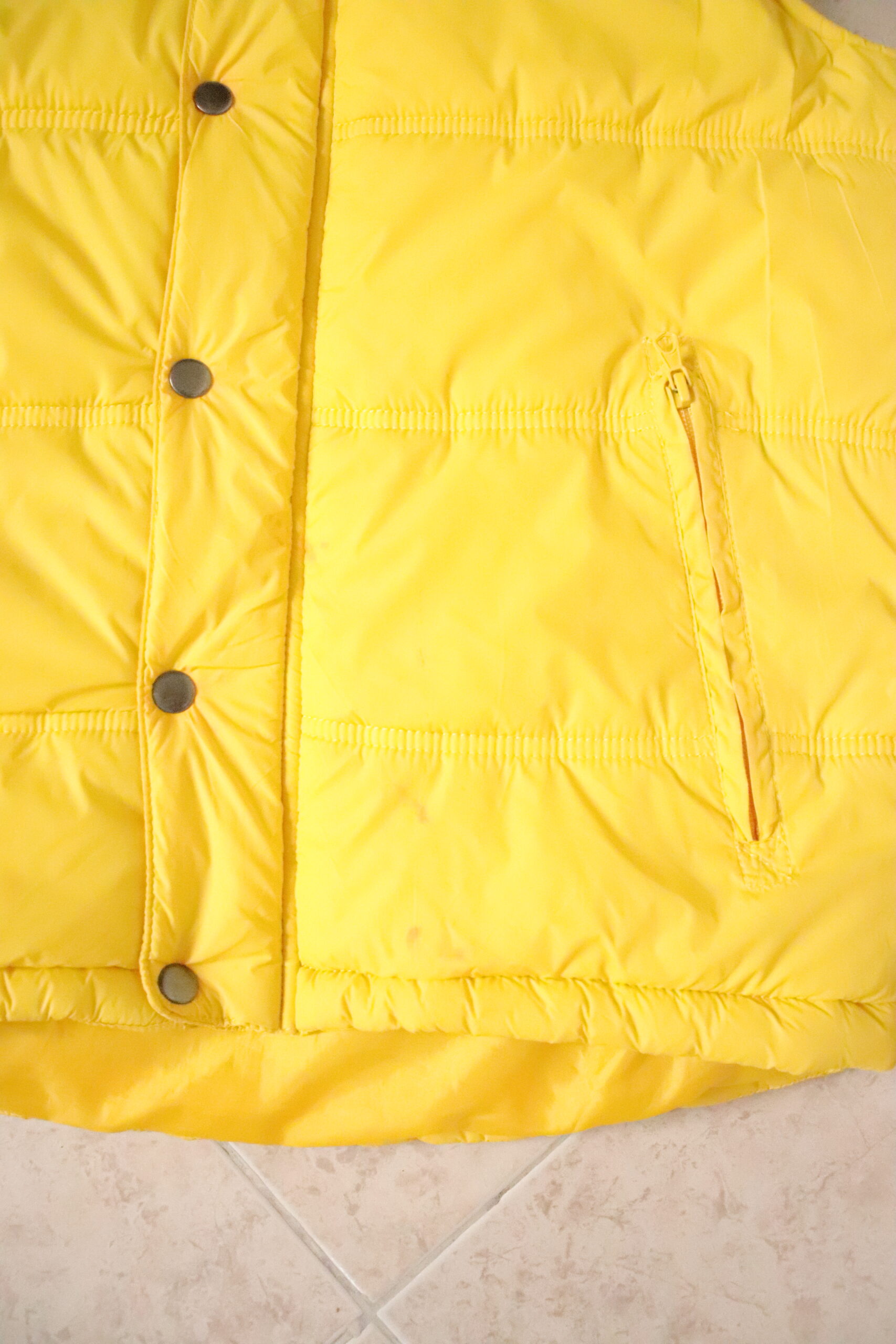 Chaleco Amarillo BLUENOTES – Talla M