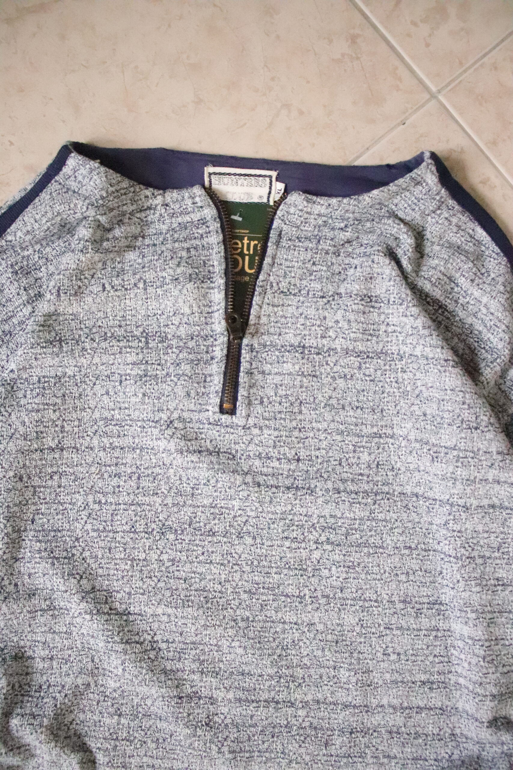Sweater Gris HUNTER CLUB – Talla XL