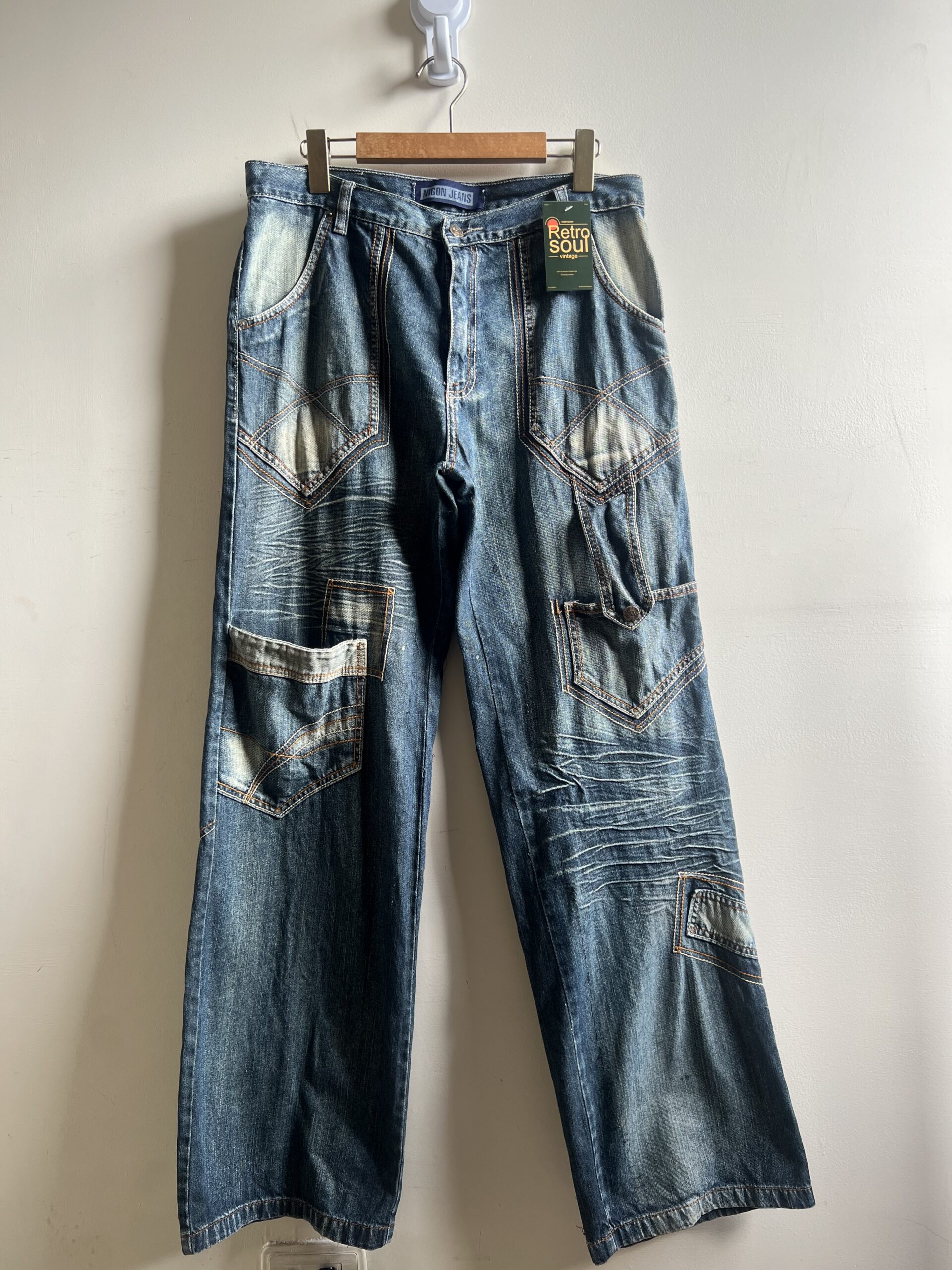 Cargo Jean Y2K NIGON – Talla 32