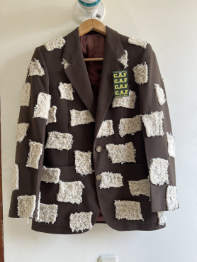 Blazer Upcycled CAF – Talla S