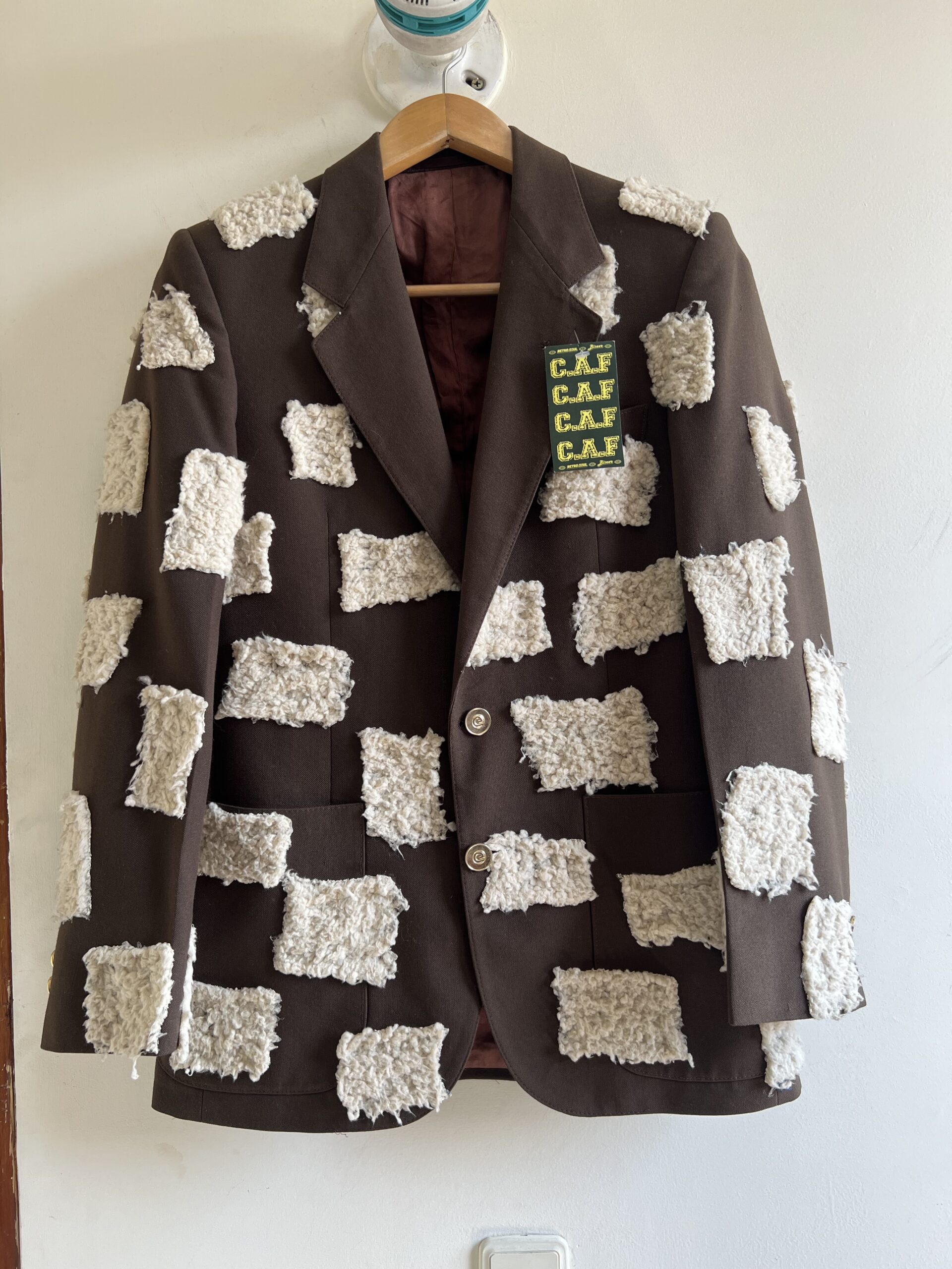 Blazer Upcycled CAF – Talla S