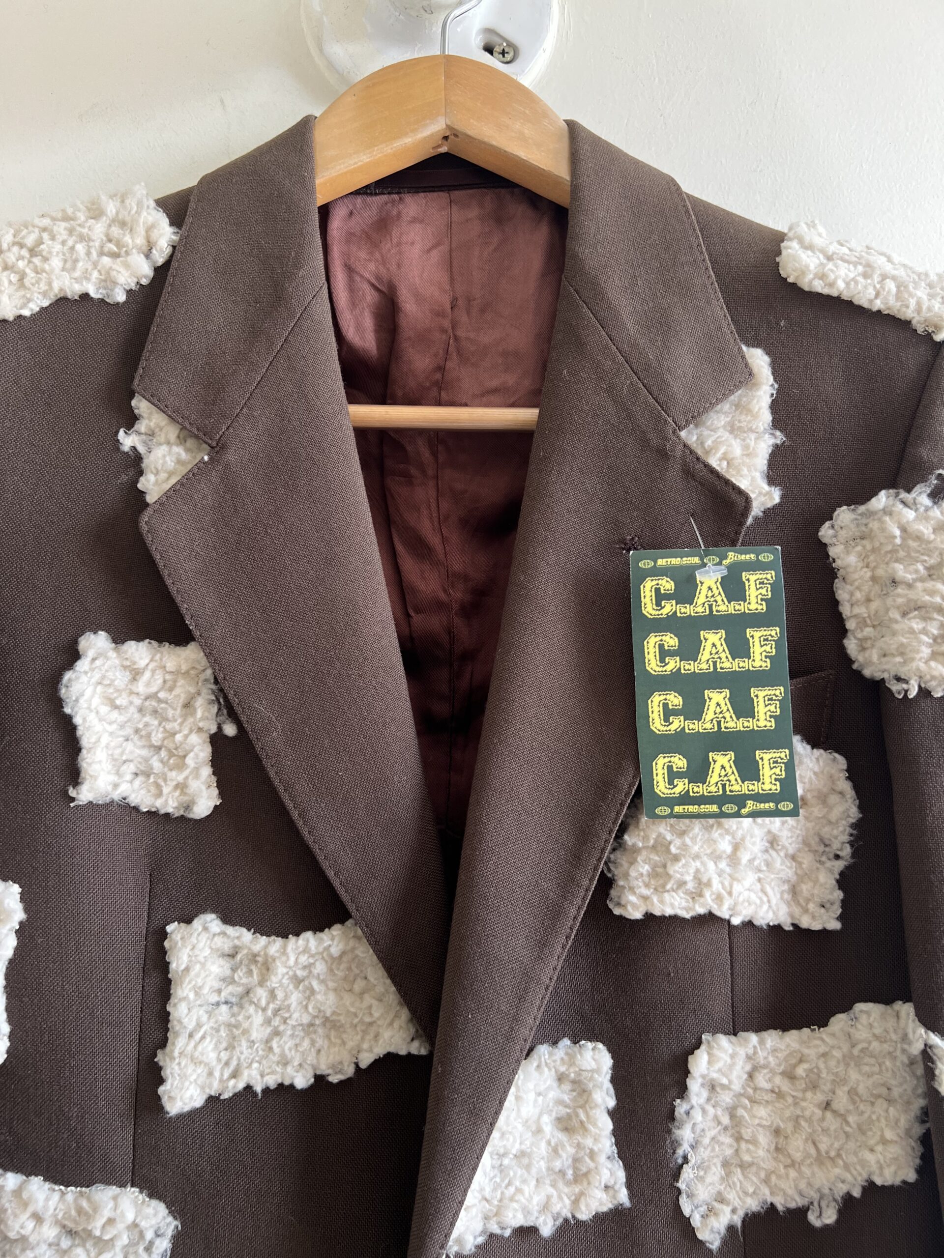 Blazer Upcycled CAF – Talla S