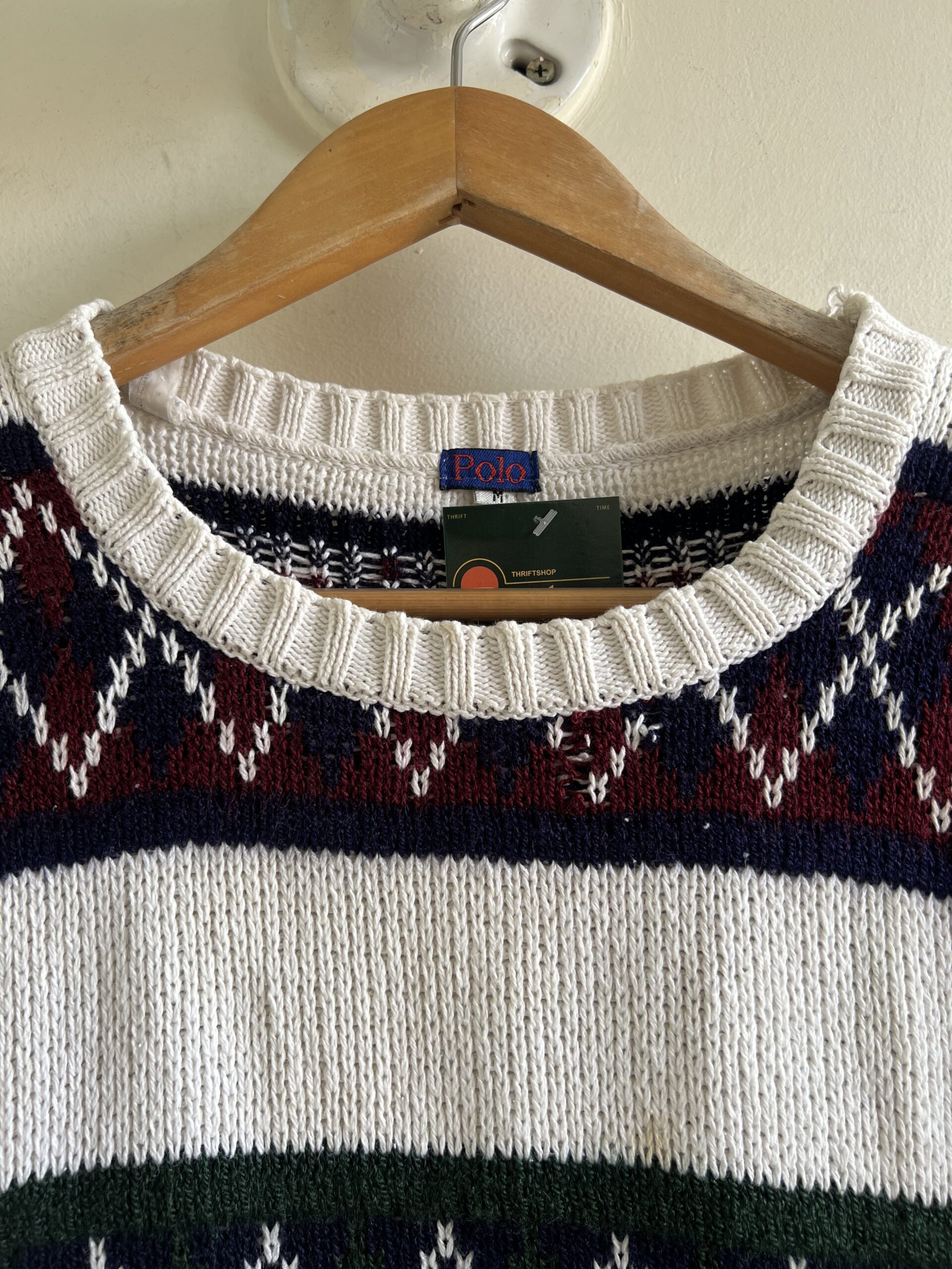 Sweater Vintage Hilo – Talla M