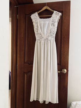 Vestido Midi Cottage – Talla M