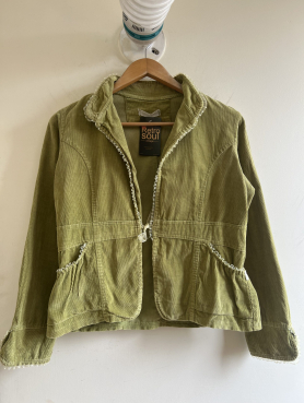 Chaqueta Cordoroy Verde – Talla S