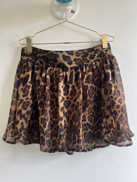 Minifalda animal print – Talla L