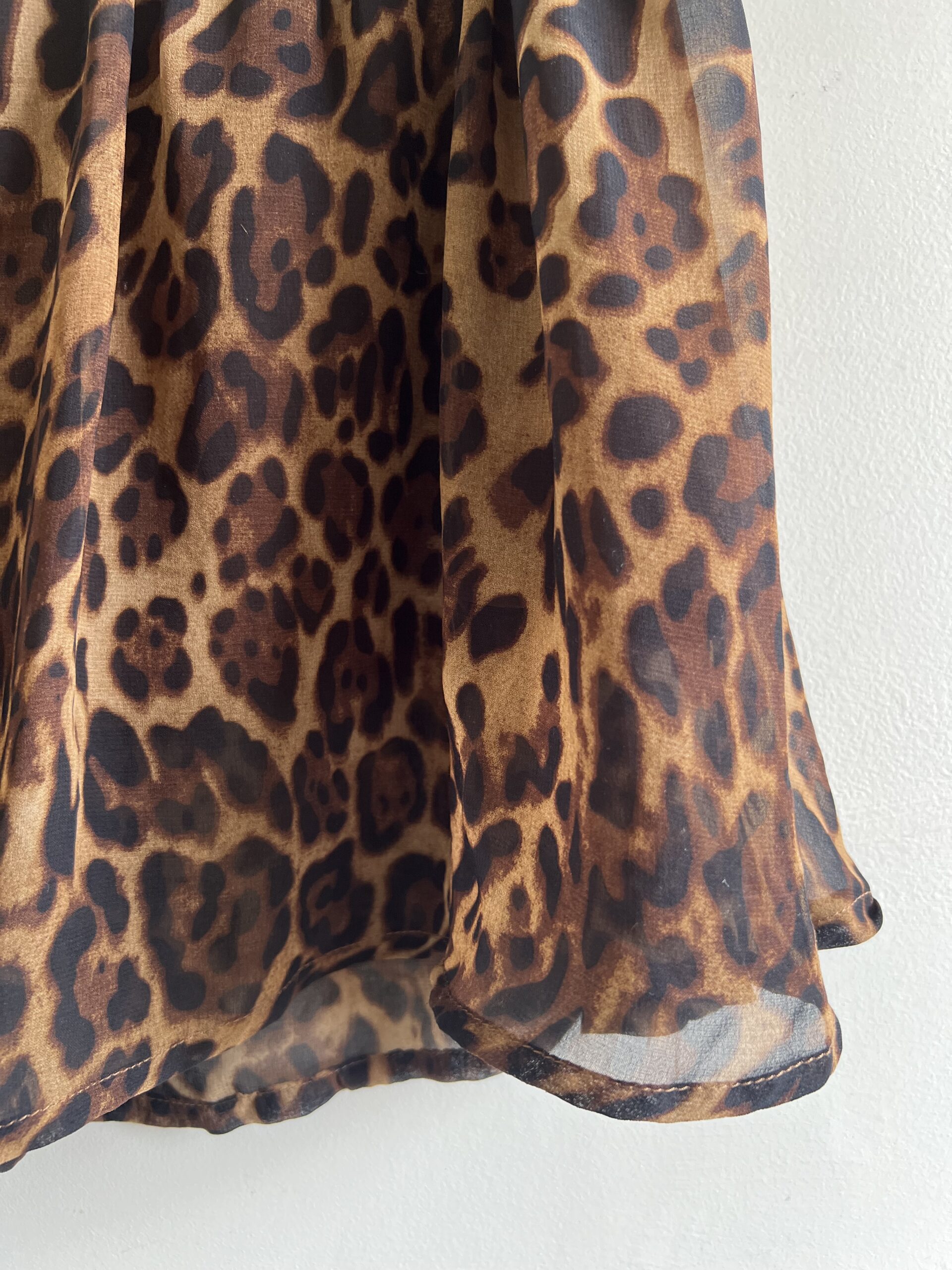 Minifalda animal print – Talla L