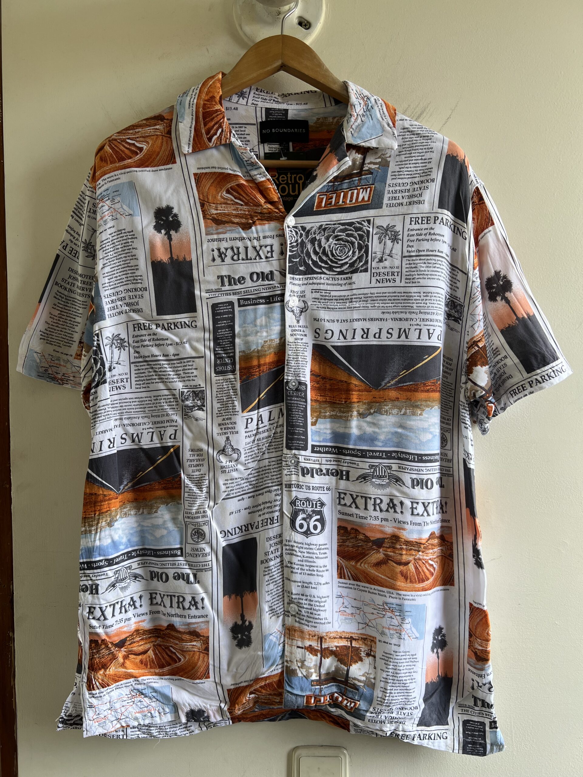 Camisa NO BONDARIES – Talla M