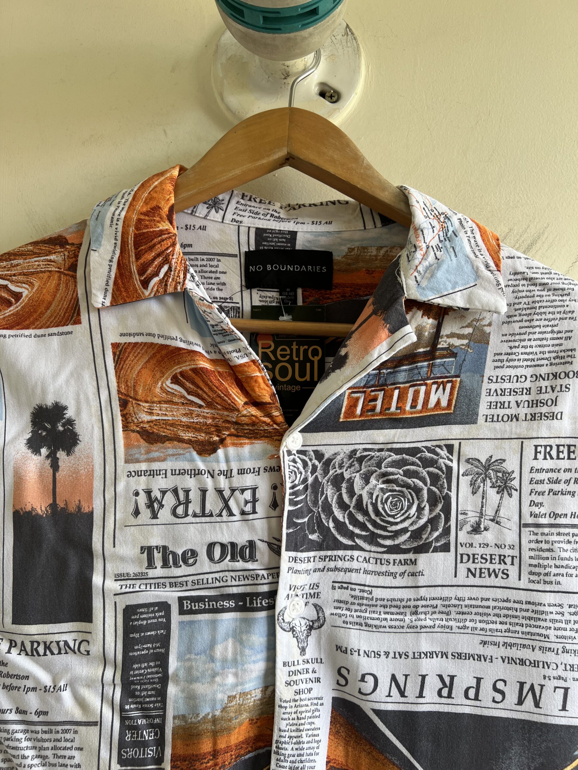 Camisa NO BONDARIES – Talla M