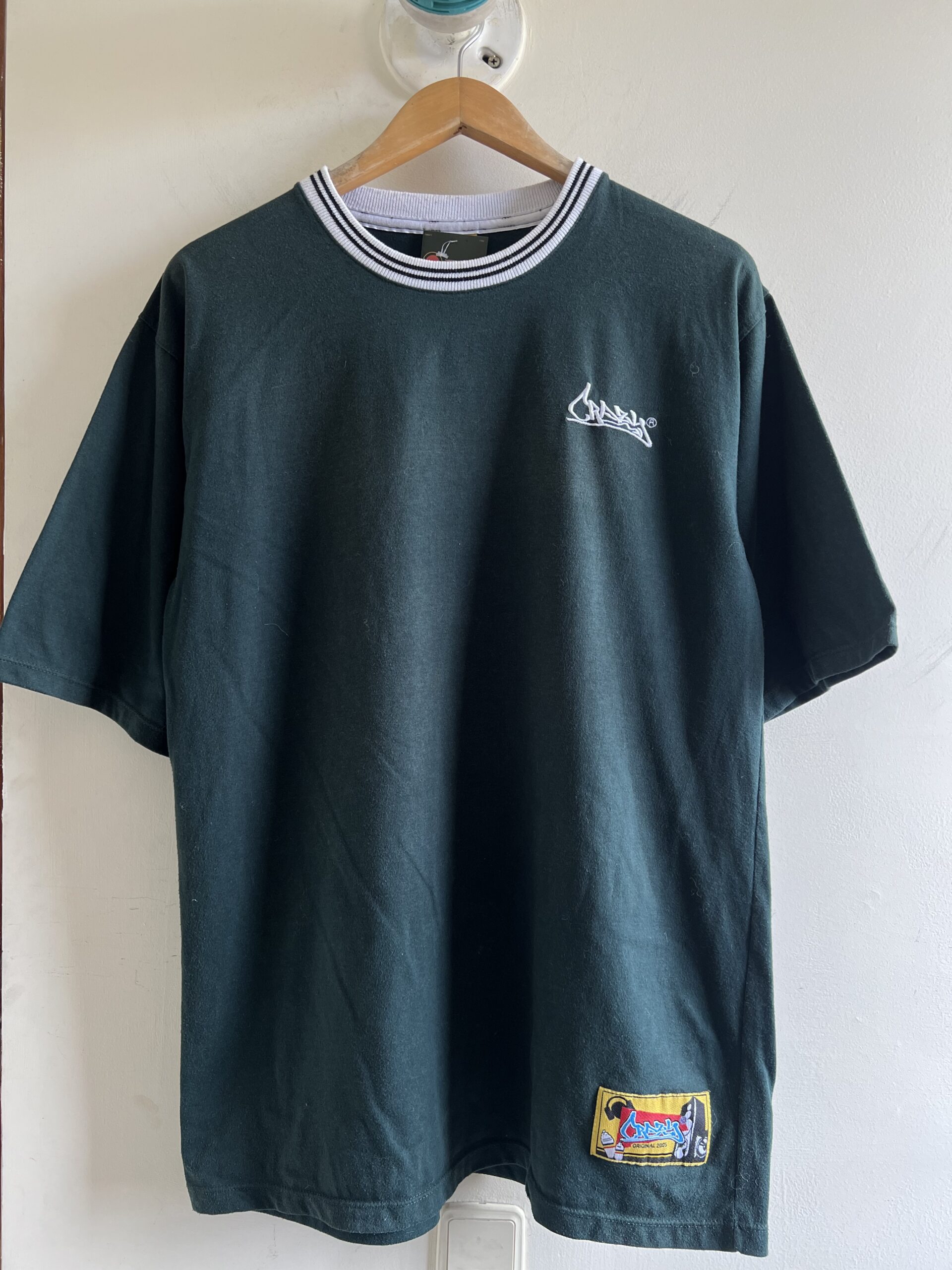 Camisa CRAZY Verde – Talla M