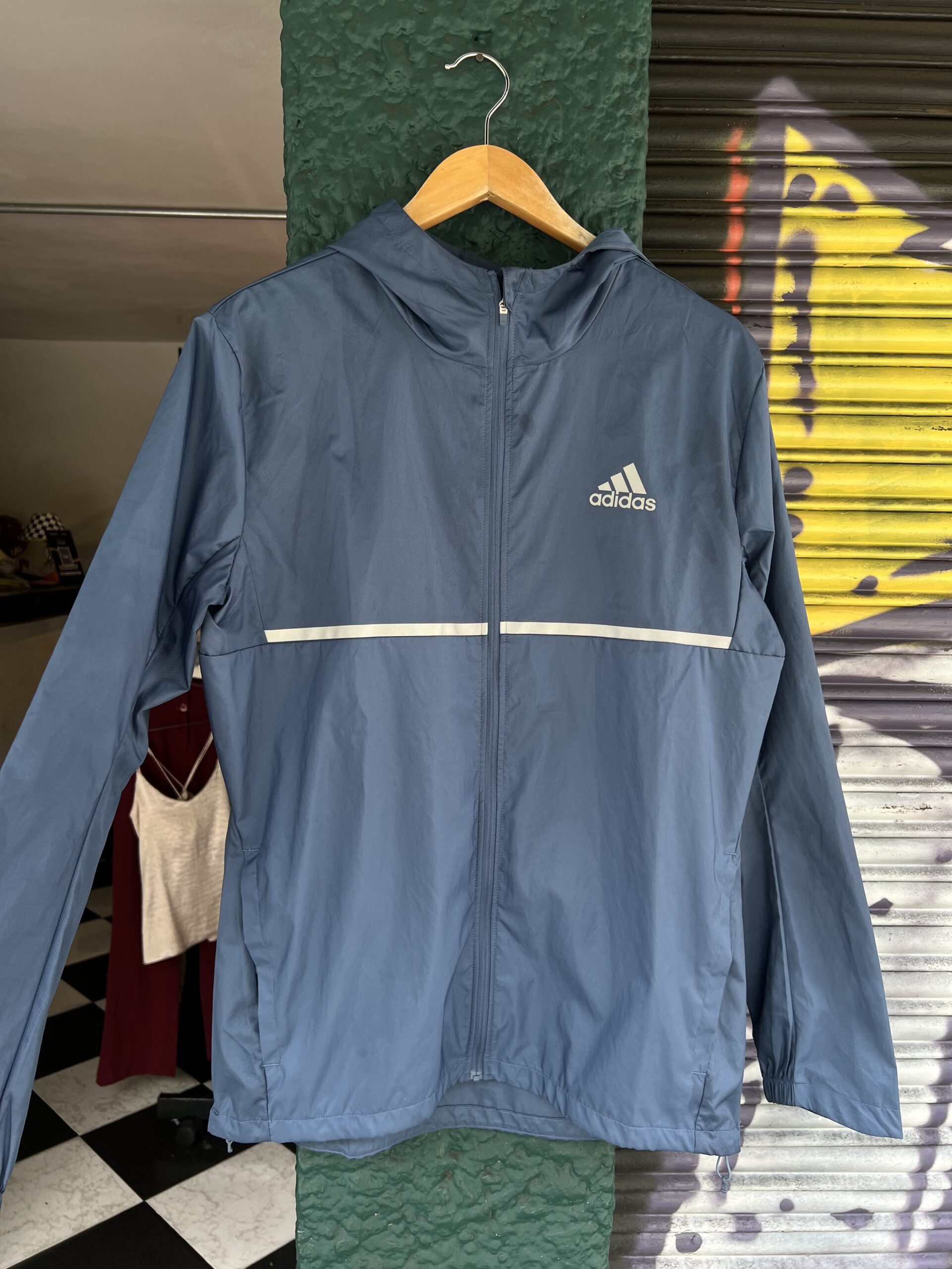 Rompevientos ADIDAS Azul – Talla S