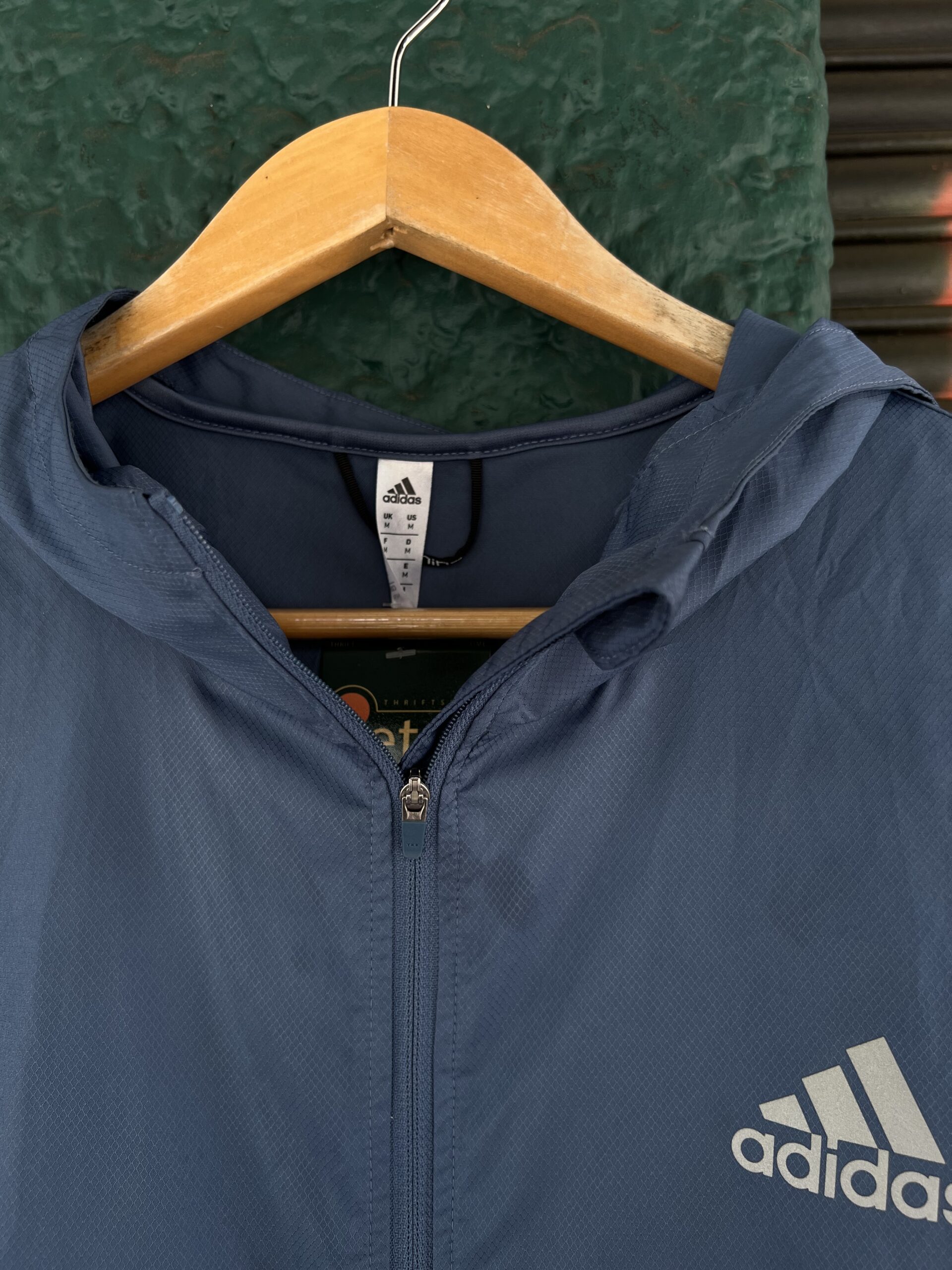 Rompevientos ADIDAS Azul – Talla S